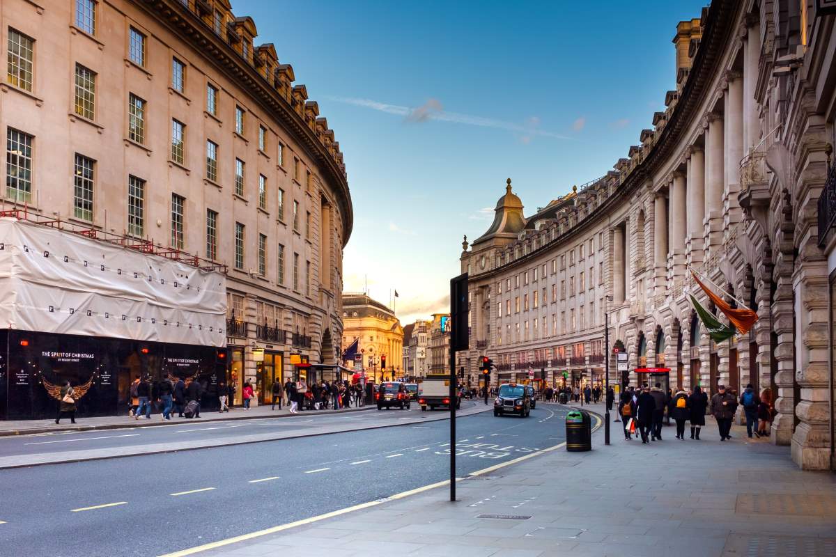 London Bucket List; 60+ Best Things to Do in London - Regent Street - Endless Travel Destinations