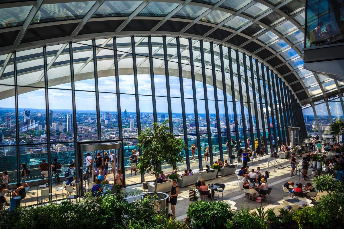 London Bucket List; 60+ Best Things to Do in London - Sky Garden - Endless Travel Destinations