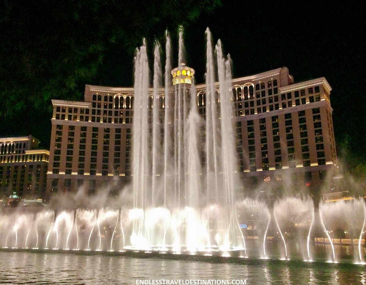 Fountains of Bellagio - Endless Travel Destinations